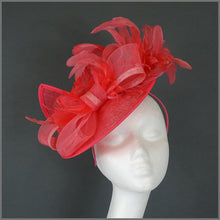Load image into Gallery viewer, Adyson Disc Fascinator - Coral