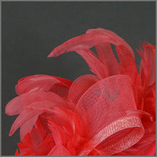 Load image into Gallery viewer, Adyson Disc Fascinator - Coral