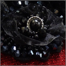 Load image into Gallery viewer, Halloween Red & Black Queen Vampire Headdress