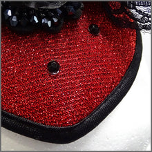 Load image into Gallery viewer, Halloween Red & Black Queen Vampire Headdress