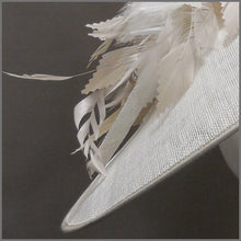 Load image into Gallery viewer, Hatinator for Ladies day in White &amp; Oyster