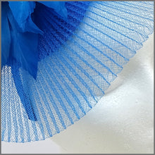 Load image into Gallery viewer, Marine Blue Crinoline Special Occasion Fascinator
