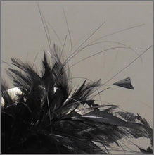 Load image into Gallery viewer, Mother of the Bride Wedding Hat in Ivory & Black