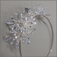 Load image into Gallery viewer, Sparkly Crystal &amp; Diamanté Bridal Side Tiara