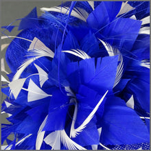 Load image into Gallery viewer, Miranda Hat - Cobalt Blue &amp; White