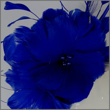 Load image into Gallery viewer, Kiara Fascinator - Cobalt Blue