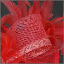 Load image into Gallery viewer, Adyson Disc Fascinator - Coral
