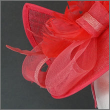 Load image into Gallery viewer, Adyson Disc Fascinator - Coral
