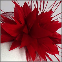 Load image into Gallery viewer, Ashley Fascinator - Red