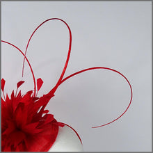 Load image into Gallery viewer, Keira Fascinator - Red