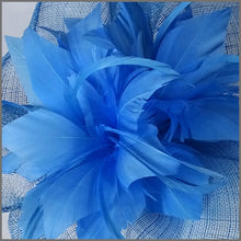 Load image into Gallery viewer, Tori Disc Fascinator - Azure Blue