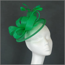 Load image into Gallery viewer, Valery Disc Fascinator - Green