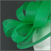 Load image into Gallery viewer, Valery Disc Fascinator - Green