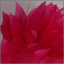Load image into Gallery viewer, Anita Disc Fascinator - Hot Pink