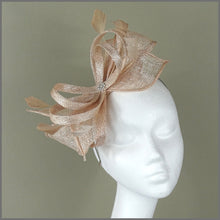 Load image into Gallery viewer, Kendal Fascinator - Pink &amp; Silver