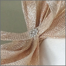 Load image into Gallery viewer, Kendal Fascinator - Pink &amp; Silver