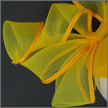 Load image into Gallery viewer, Shelby Disc Fascinator - Yellow Sunshine