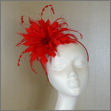 Load image into Gallery viewer, Amy Fascinator - Red