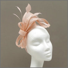 Load image into Gallery viewer, Elegant Blush Pink Special Occasion Fascinator