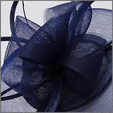 Load image into Gallery viewer, French Navy Special Occasion Hatinator with Loops