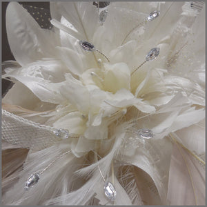 Hatinator for Royal Ascot in White & Oyster