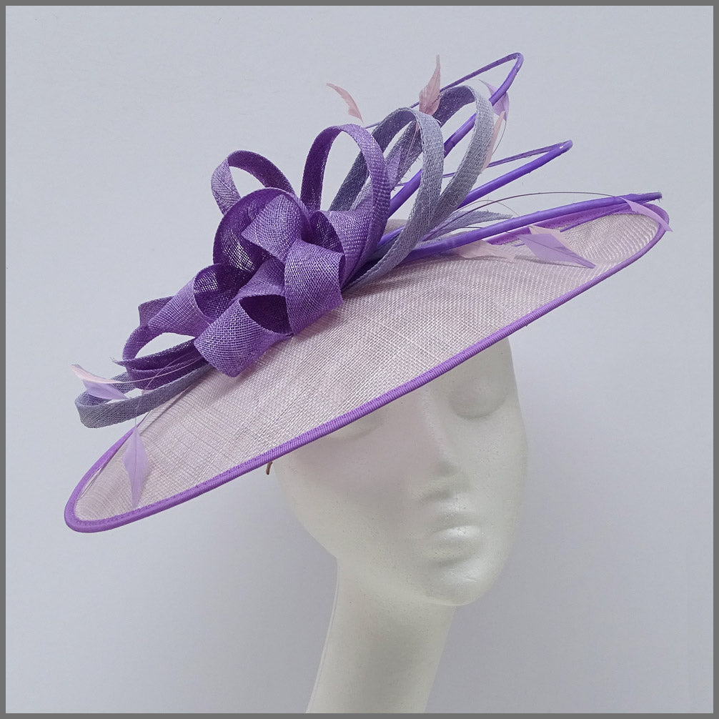 Lilac & Lavender Hatinator for Mother of the Bride