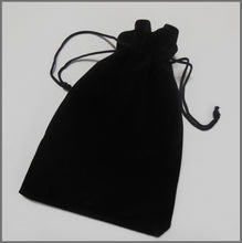 Load image into Gallery viewer, Black Velvet Pouch